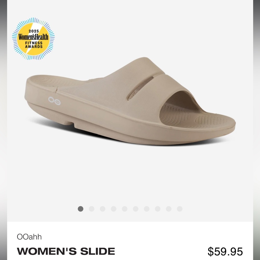 Oofos recovery slide